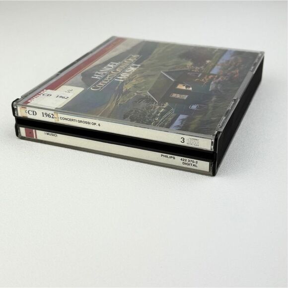 Handel Concerti Grossi Op. 6 I Musici Philips 3 CD Box Set Promotional CDs FE253 - Picture 10 of 10